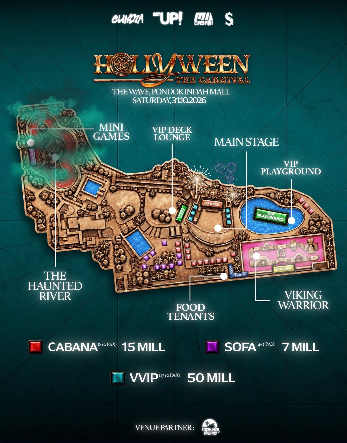 Hollyween Arena Map